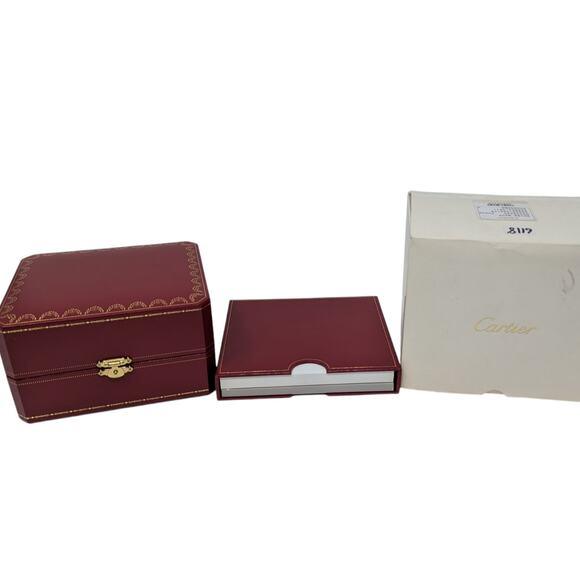 Cartier Watch Box Red - Picture 1 of 12